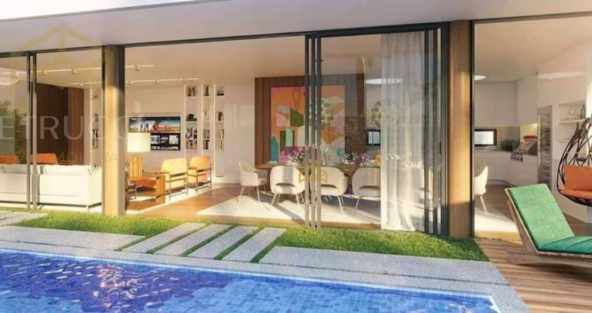 Casa com 3 dormitórios à venda, 242 m² por R$ 2.800.000,00 - Alphaville Dom Pedro - Campinas/SP