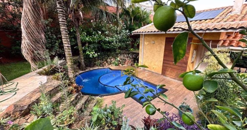 Casa com 4 dormitórios à venda, 373 m² por R$ 3.000.000,00 - Alphaville - Campinas/SP