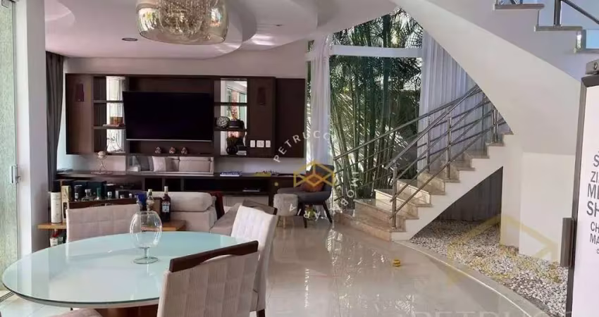 Casa com 4 dormitórios à venda, 350 m² por r$ 3.300.000,00 - alphaville dom pedro - campinas/sp