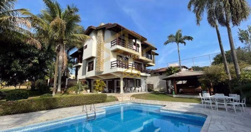 Casa com 5 dormitórios à venda, 600 m² por R$ 3.800.000,00 - Condomínio Village Visconde de Itamaracá  - Valinhos/SP