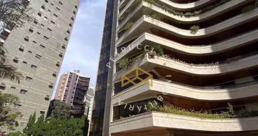 Apartamento com 6 dormitórios à venda, 498 m² por r$ 4.000.000,00 - cambuí - campinas/sp