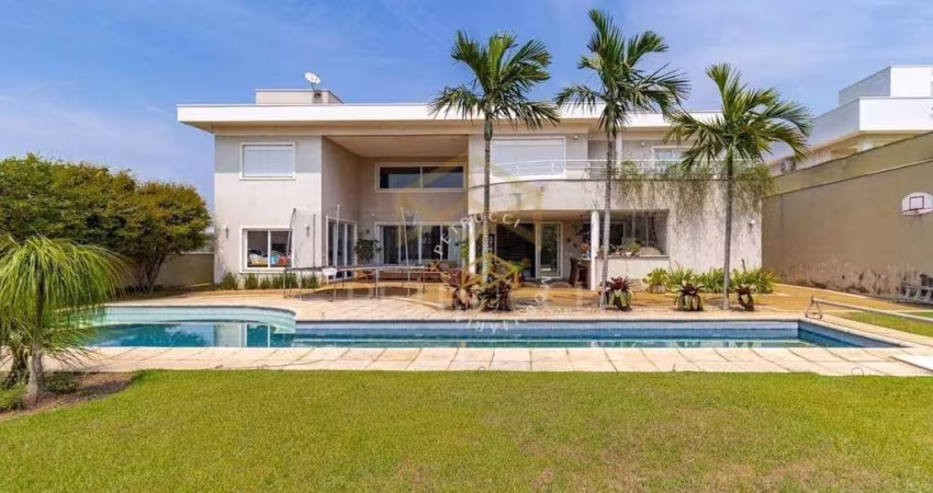 Casa com 4 dormitórios à venda, 460 m² por R$ 4.950.000,00 - Condomínio Residencial Villa Lombarda - Valinhos/SP