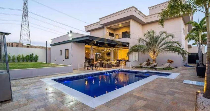 Casa com 5 dormitórios à venda, 612 m² por R$ 6.500.000,00 - Loteamento Mont Blanc Residence - Campinas/SP