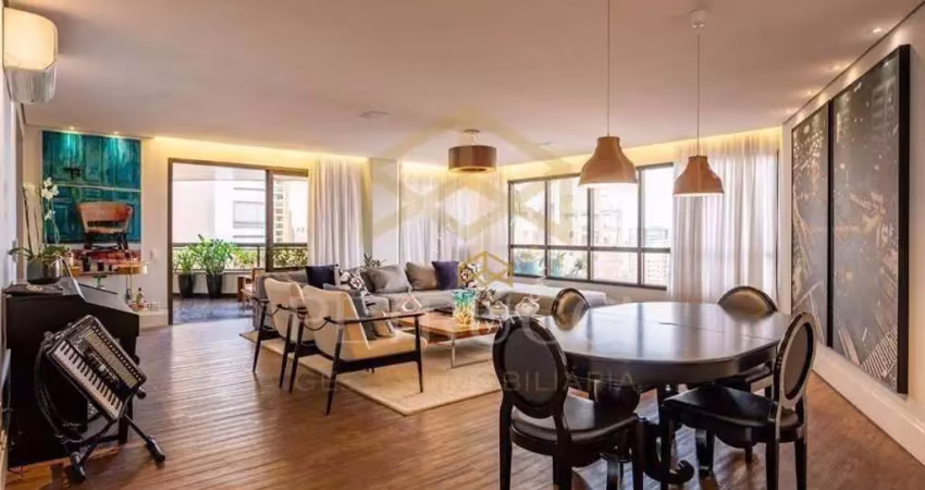 Apartamento com 4 dormitórios à venda, 468 m² por r$ 8.000.000,00 - cambuí - campinas/sp