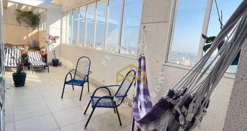 Cobertura com 3 dormitórios à venda, 136 m² - ponte preta - campinas/sp