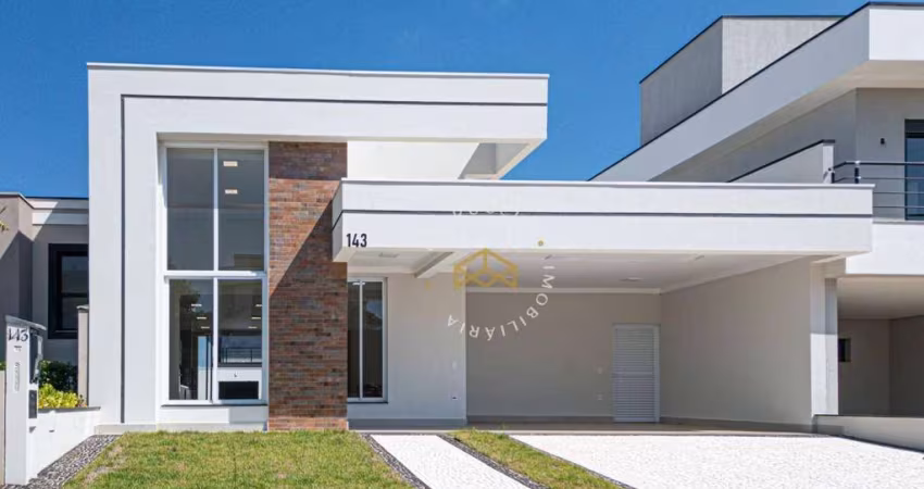 Casa com 3 dormitórios à venda, 183 m² por R$ 1.588.000,00 - Parque Brasil 500 - Paulínia/SP