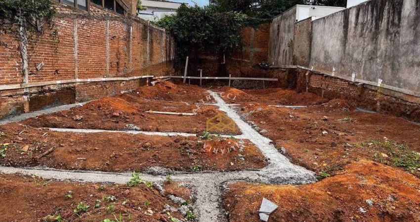 Terreno à venda, 269 m² por R$ 470.000,00 - Jardim Guarani - Campinas/SP