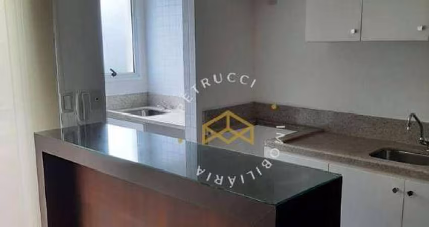 Apartamento com 1 dormitório para alugar, 62 m² por R$ 3.535,16/mês - Condomínio Edifício Lisieux - Campinas/SP