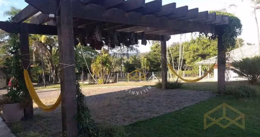 Chácara com 4 dormitórios, 5074 m² - venda por r$ 2.800.000,00 ou aluguel por r$ 9.081,00 - chácaras de recreio ingá - indaiatuba/sp