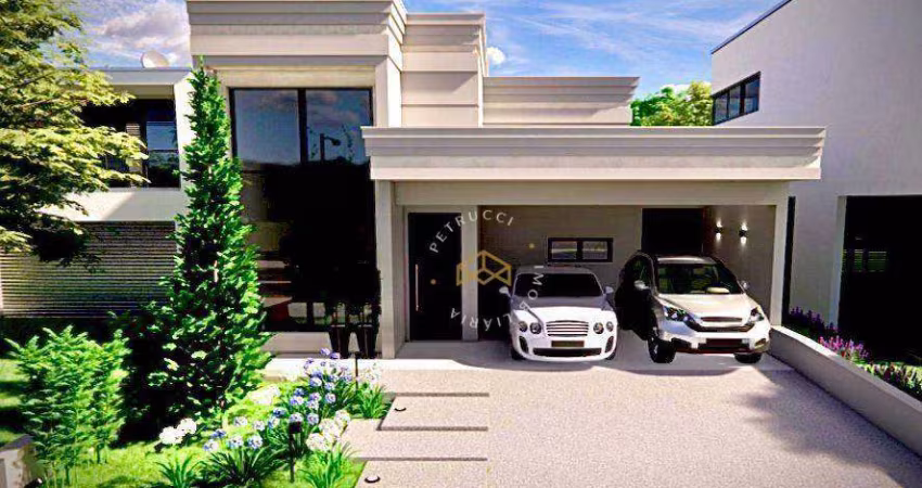 Casa com 3 dormitórios à venda, 196 m² por R$ 1.800.000,00 - Jardins Di Roma - Indaiatuba/SP