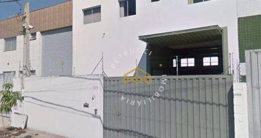 Barracão para alugar, 286 m² por R$ 6.811,00/mês - Parque Via Norte - Campinas/SP