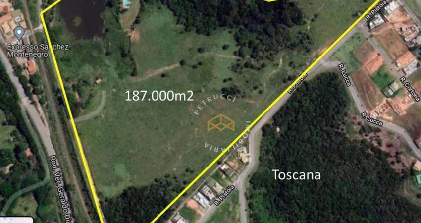 Área à venda, 187000 m² por R$ 18.000.000,00 - Monte Alegre - Vinhedo/SP