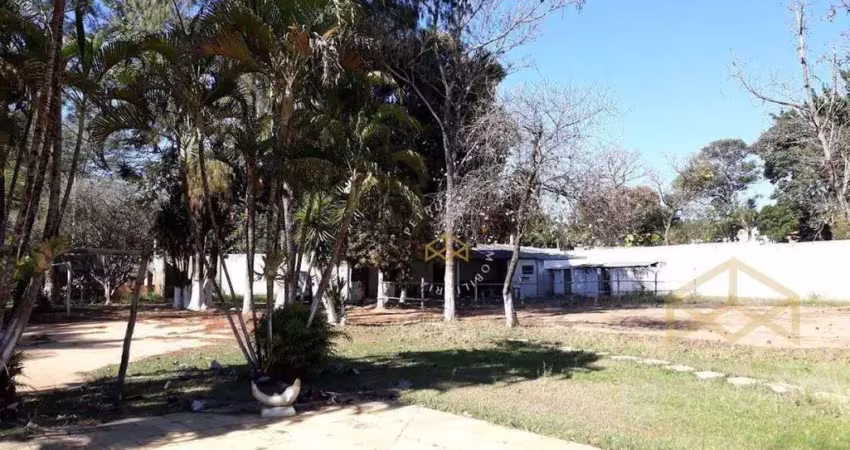 Sítio com 8 dormitórios à venda, 12000 m² por r$ 4.990.000,00 - chácara santa margarida - campinas/sp