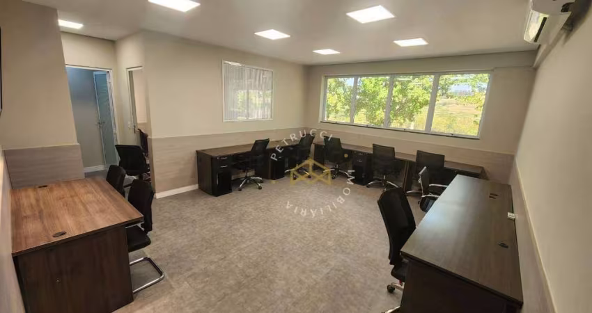 Sala para alugar, 54 m² por R$ 6.220,00 - Alphaville - Campinas/SP