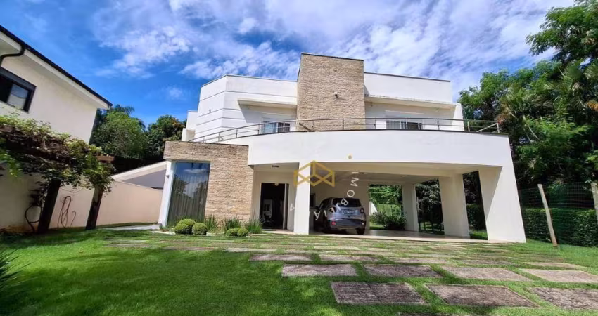 Casa com 5 dormitórios à venda, 471 m² por R$ 2.900.000,00 - Loteamento Caminhos de São Conrado (Sousas) - Campinas/SP