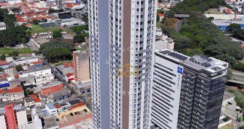 Apartamento com 1 dormitório à venda, 46 m² por R$ 490.000,00 - Vila Lídia - Campinas/SP