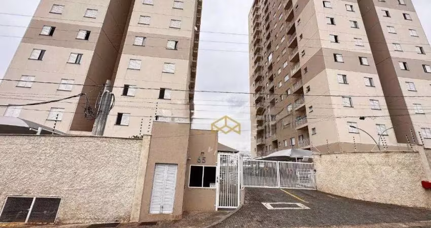Apartamento com 2 dormitórios à venda de 57 m² no jardim nossa senhora de fátima - hortolândia/sp