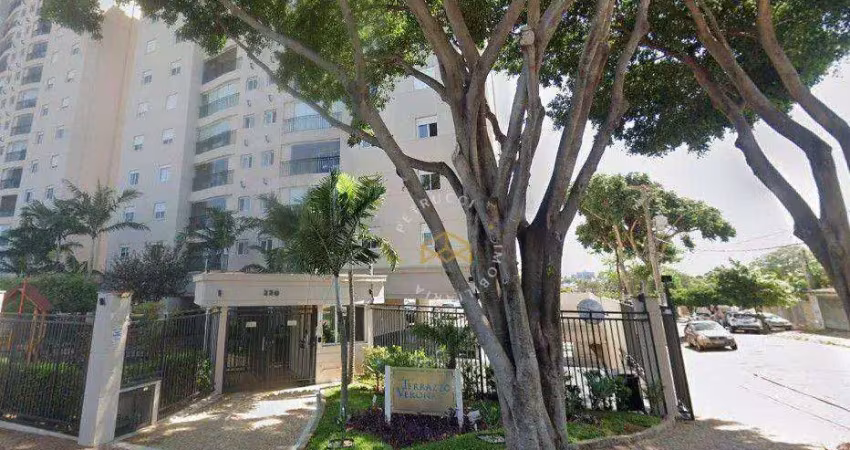 Apartamento com 3 dormitórios à venda, 80 m² - vila anhangüera - campinas/sp