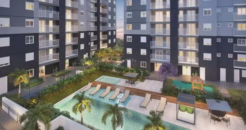 Apartamento com 2 dormitórios à venda, 60 m²  - loteamento residencial vila bella dom pedro - campinas/sp
