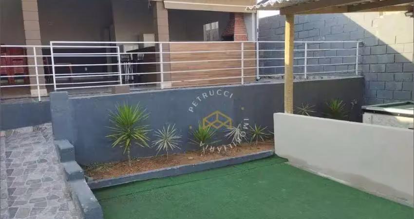 Chácara com 2 dormitórios à venda, 500 m² - chácaras luzitana - hortolândia/sp