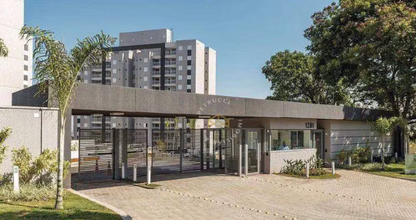 Apartamento com 2 dormitórios à venda, 57 m² - parque rural fazenda santa cândida - campinas/sp