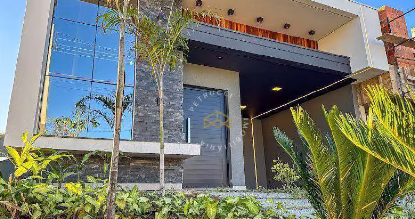 Casa com 3 dormitórios à venda, 138 m² por r$ 1.250.000,00 - loteamento park gran reserve - indaiatuba/sp