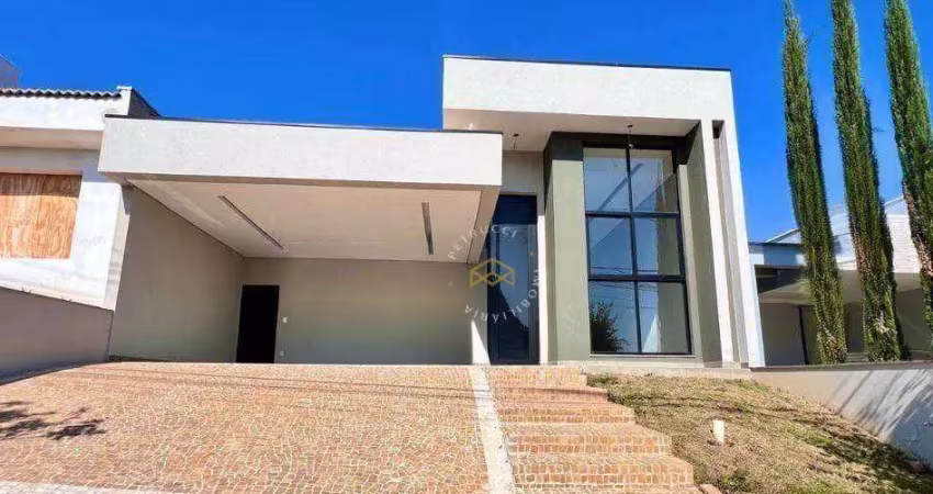 Casa com 3 dormitórios à venda, 183 m² - condomínio residencial porto do sol - valinhos/sp