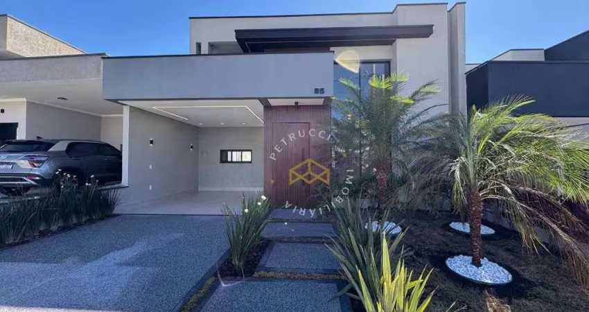Casa com 3 dormitórios à venda, 143 m² por r$ 1.260.000,00 - jardim mantova - indaiatuba/sp