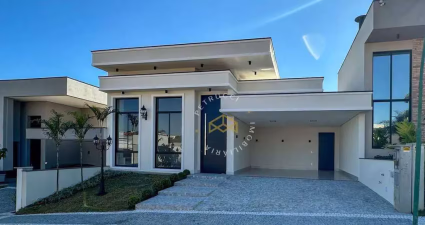Casa com 3 dormitórios à venda, 195 m² - condomínio colline di parma - valinhos/sp