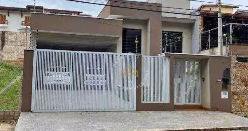 Casa com 3 dormitórios à venda, 188 m² - jardim das palmeiras - valinhos/sp