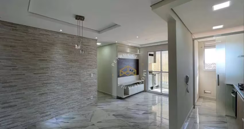 Apartamento com 3 dormitórios à venda, 70 m² - são bernardo - campinas/sp