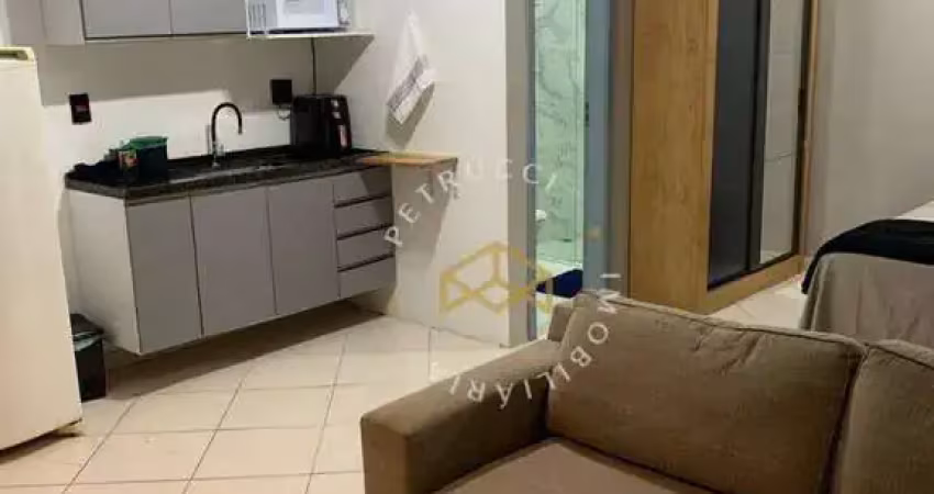 Studio com 1 dormitório para alugar, 30 m² por r$ 3.300,01/mês - cambuí - campinas/sp