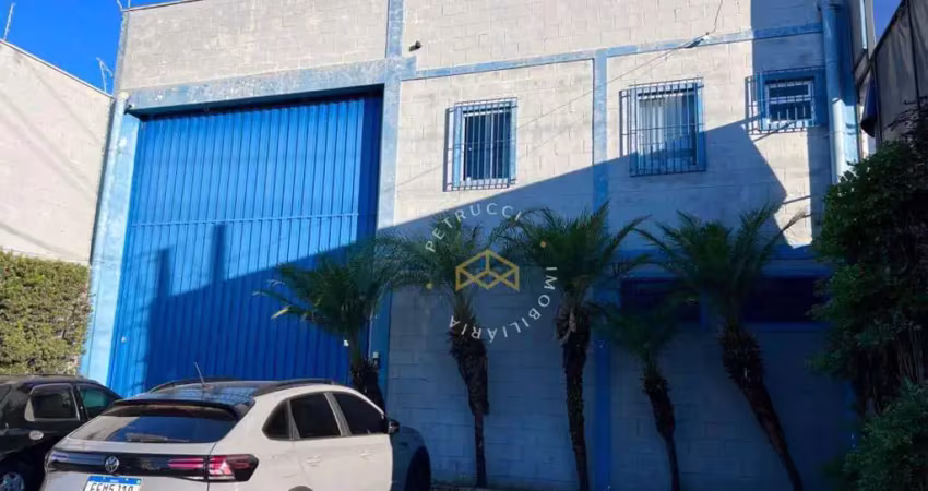 Barracão para alugar, 905 m² por r$ 31.280,00/mês - jardim novo campos elíseos - campinas/sp