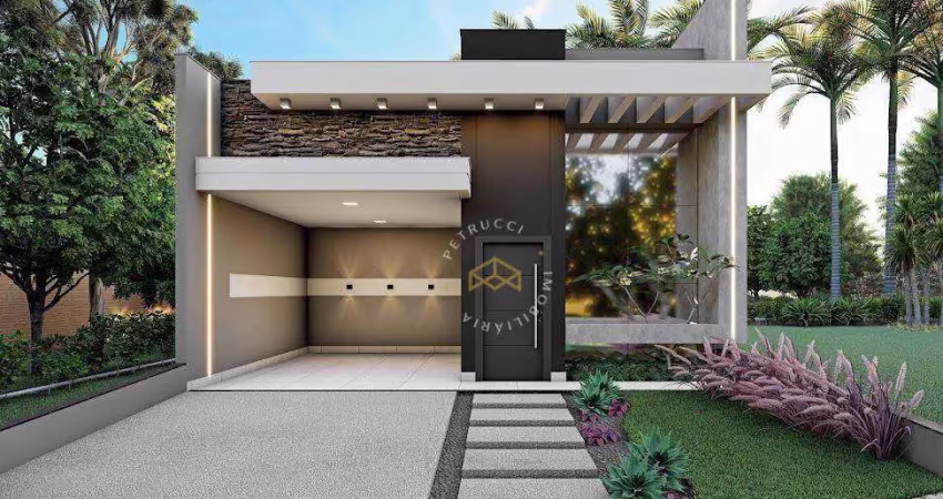 Casa com 3 dormitórios à venda, 140 m² - loteamento park gran reserve - indaiatuba/sp