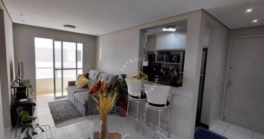 Apartamento com 3 dormitórios à venda, 60 m² por r$ 350.000,00 - jardim nova europa - campinas/sp
