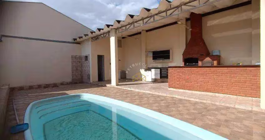 Casa com 3 dormitórios, 266 m² - venda por r$ 750.000,00 ou aluguel por r$ 4.085,00/mês - vila mimosa - campinas/sp