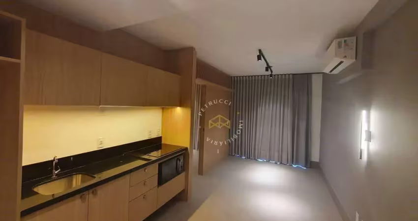 Studio com 1 dormitório para alugar, 39 m² por r$ 4.467,00/mês - cambuí - campinas/sp
