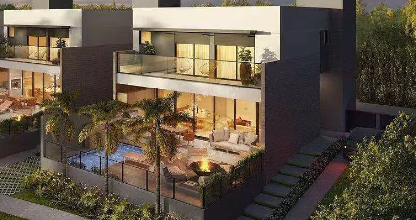 Casa com 3 dormitórios à venda, 220 m² por r$ 2.500.000,00 - alphaville dom pedro - campinas/sp