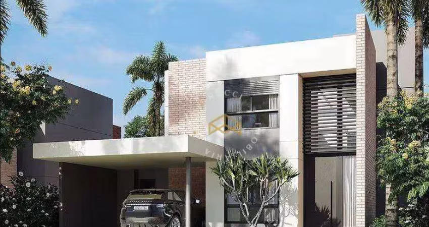 Casa com 3 suites à venda, 220 m² no alphaville dom pedro na cidade de campinas/sp
