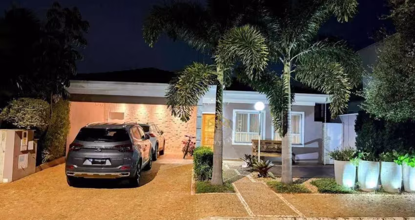Casa com 3 dormitórios à venda, 208 m² - condomínio green ville - paulínia/sp
