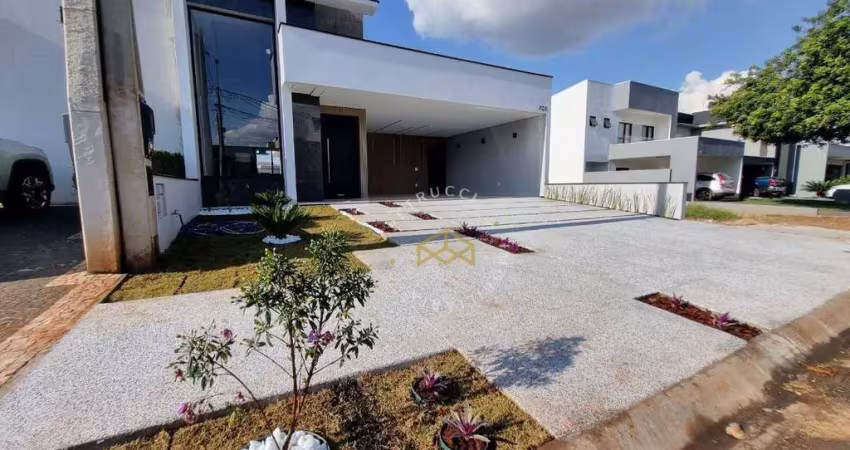 Casa com 3 dormitórios à venda, 186 m² - condomínio campos do conde ii - paulínia/sp