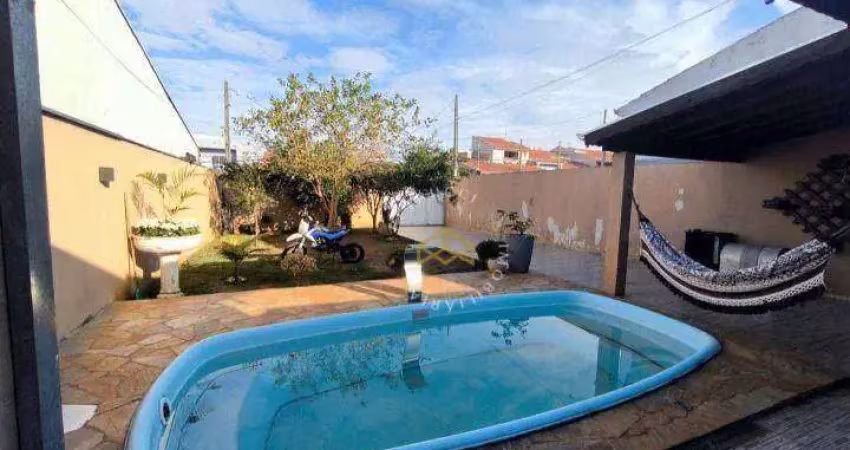 Casa com 3 dormitórios à venda, 102 m² - jardim terras de santo antônio - hortolândia/sp