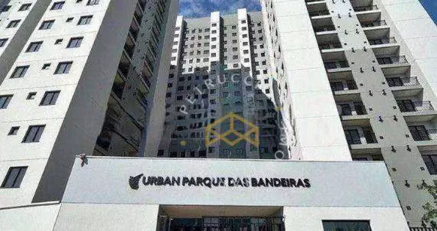 Apartamento com 2 dormitórios para alugar, 42 m² - jardim ipaussurama - campinas/sp