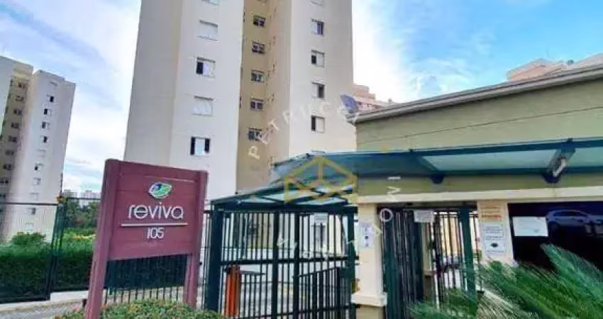 Apartamento com 3 dormitórios, sendo 1 suíte a venda no residencial reviva - campinas/sp.