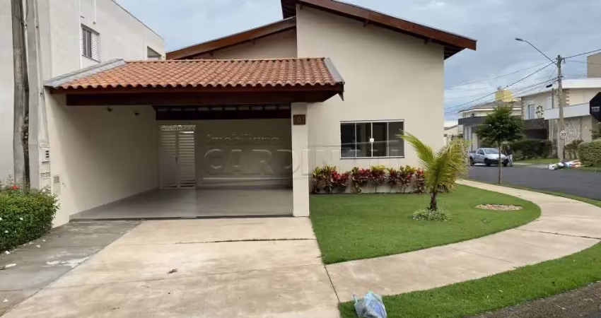 Casa em condomínio fechado com 3 quartos para alugar na Avenida Professora Maria de Cresci Leopoldino, 755, Condomínio Residencial Quebec, São Carlos