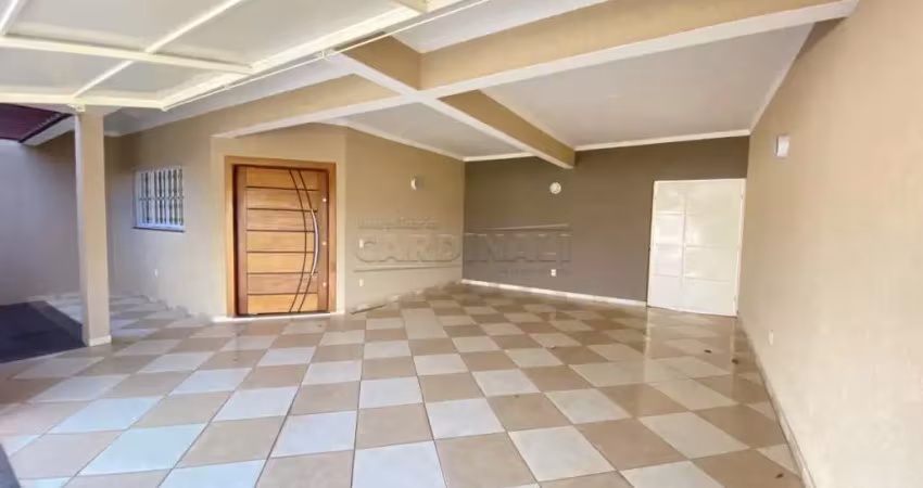 Casa com 3 dormitórios sendo 1 suíte no Jardim Embaré em São Carlos