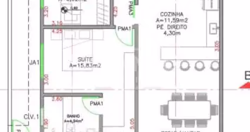Casa em condomínio fechado com 3 quartos à venda na Avenida Francisco Falvo, 876, Residencial Samambaia, São Carlos
