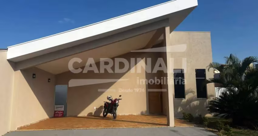 Casa de três dormitórios sendo um suíte no condomínio eldorado.