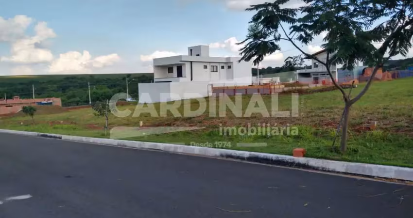 Terreno em condomínio fechado à venda na Avenida Francisco Falvo, 876, Residencial Samambaia, São Carlos