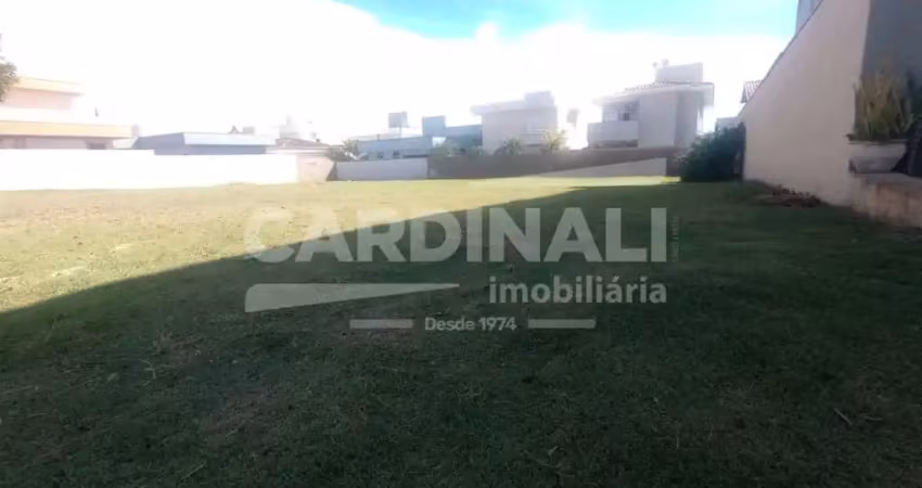 Excelente lote em condomínio fechado, no residencial quebec em são carlos - sp